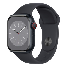 Apple Watch Series 8 Умные часы Apple Watch Series 8 45 мм Aluminium Case Sport Band Темная ночь (Global) watch