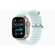 Apple Watch Ultra 2 (2024) Умные часы Apple Watch Ultra 2 2024 49mm Natural Titanium Case Ice Blue Ocean Band watch