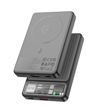 Внешний аккумулятор  HOCO Magnetic Q18,10000mAh, PD 20ВТ цвет: черный