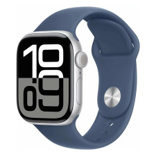 Apple Watch Series 10 Умные часы Apple Watch Series 10 46 мм Silver Aluminium Case with Sport Band Blue S/M watch