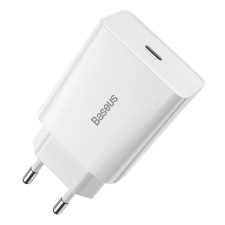 Сетевое зарядное устройство Baseus Speed Mini QC Quick Charger 1C 20W белое