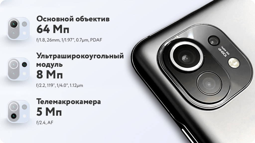 Xiaomi 11 Lite 5G NE 8/256Gb Розовый Global Version