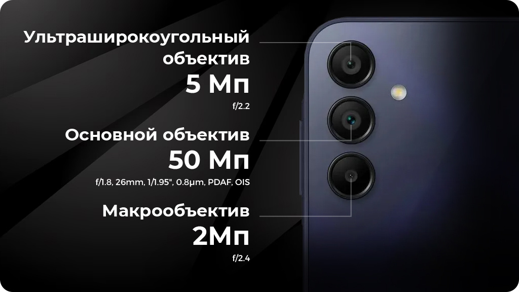 Samsung Galaxy A15 4G 6/128Gb Голубой