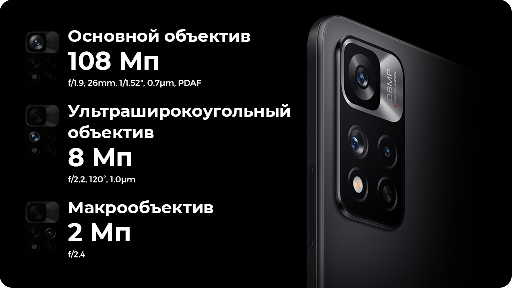 Xiaomi Redmi Note 11 Pro+ 5G 6/128Gb Зеленый Global Version