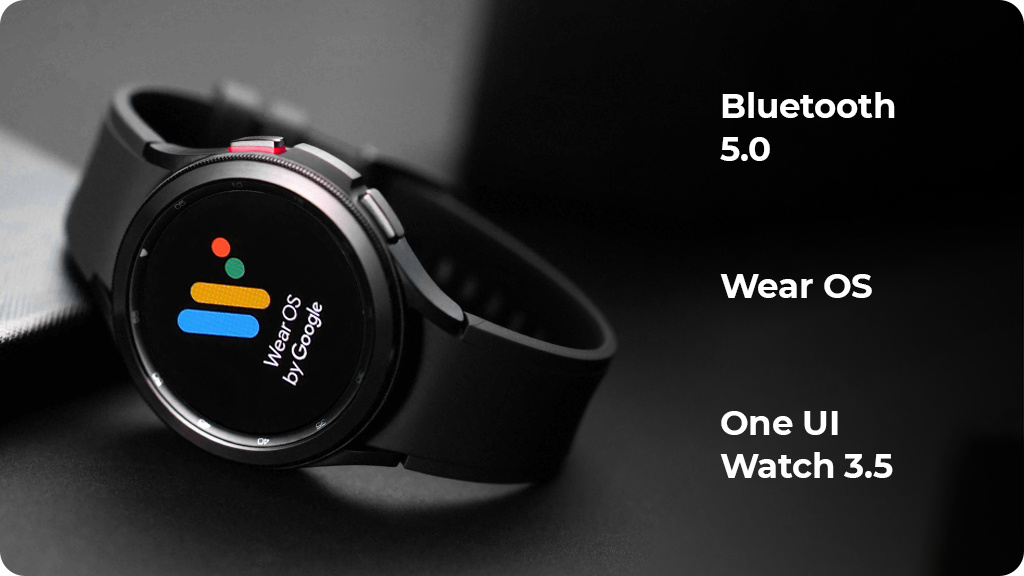 Умные часы Samsung Galaxy Watch4 44мм Wi-Fi NFC, черный