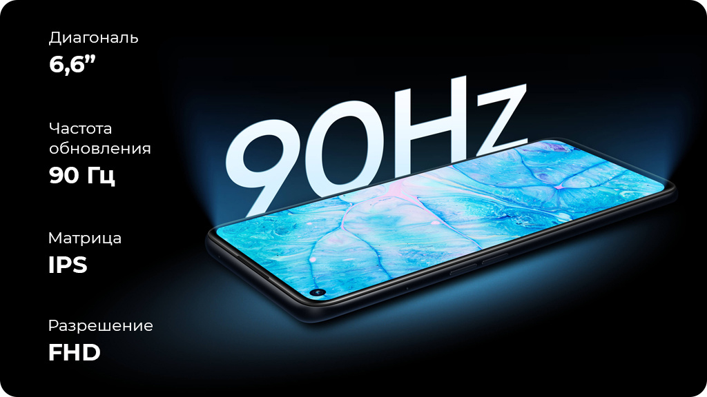 Realme 9i 4/128Gb Черный Global Version